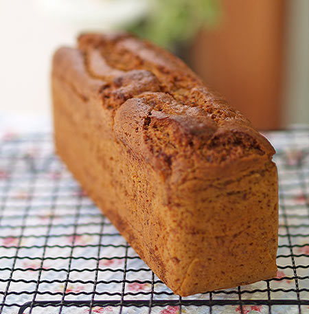 カラメルバナナパウンド