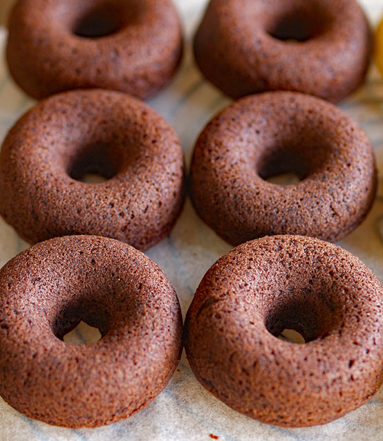 焼きドーナツ　ココア