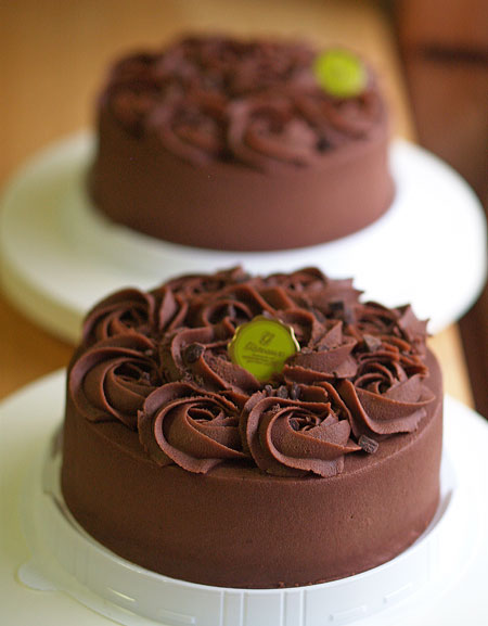 さつまいものチョコクリームケーキ